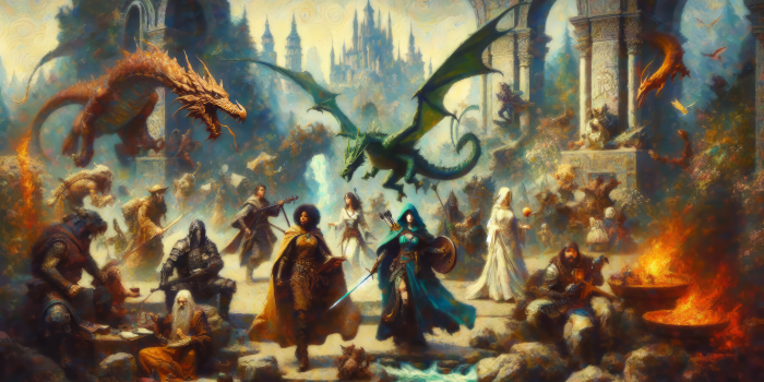 3584x2048 70+] Dungeons & Dragons Wallpapers