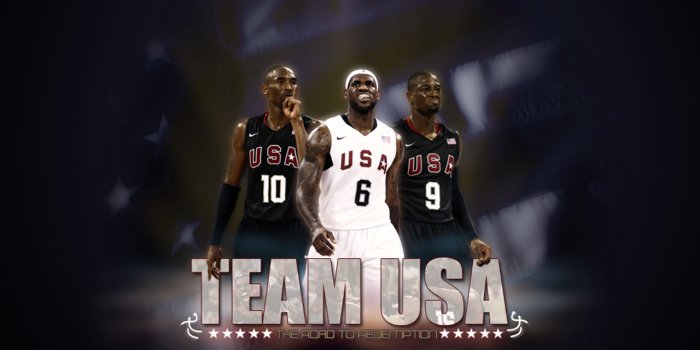 1280x960 Kobe King Wade Dream Team Wallpaper