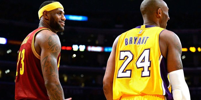 1920x1080 Lebron And Kobe NBA Game Wallpaper