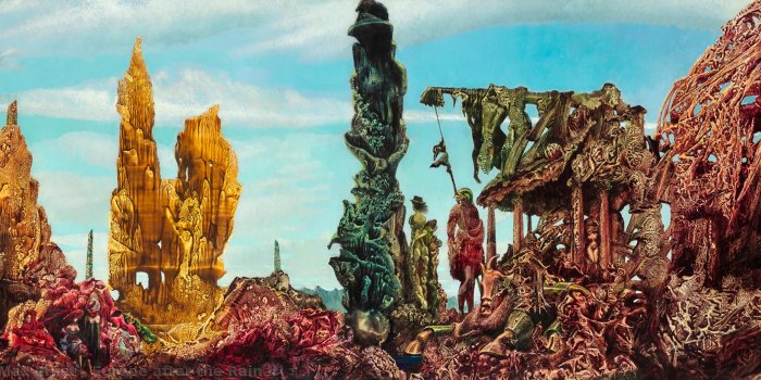 3247x1169 Reproductions Europe after the Rain II