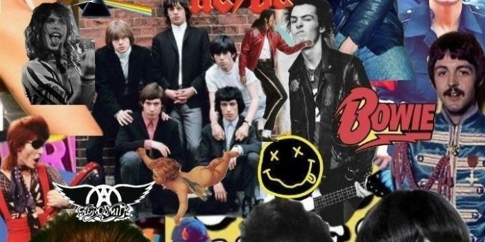 720x1280 Iphone wallpaper rock, Music collage