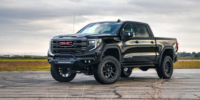 3840x2160 GMC Sierra AT4 GOLIATH 650 by Hennessey