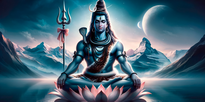 3584x2048 Lord Shiva Mahadev Meditation HD