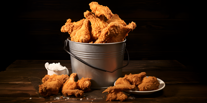 1927x1080 Crispy Fried Chicken Bucket HD Wallpaper