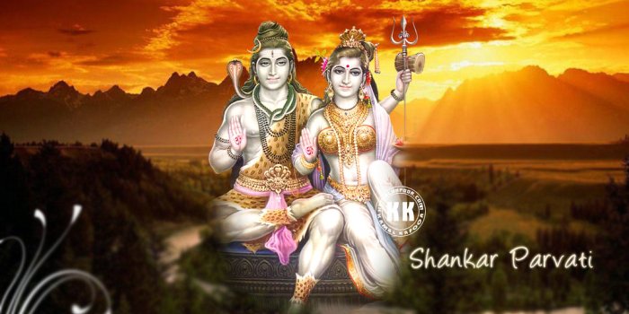 1024x768 Shivji parvati Wallpapers, God Shiva