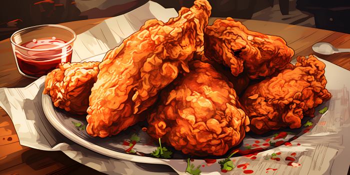 1927x1080 Crispy Fried Chicken HD Wallpaper