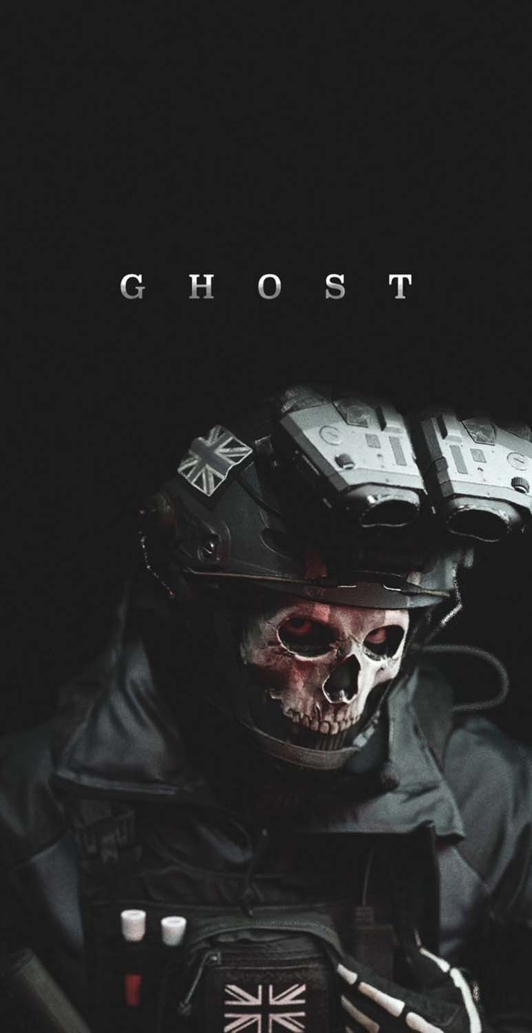 773x1500 Ghost From COD Wallpapers