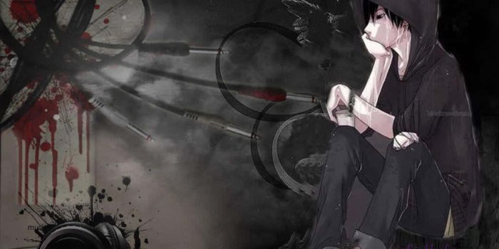 1024x768 100+] Emo Anime Wallpapers | Wallpapers.com