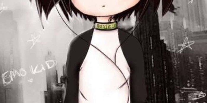 750x1333 Download This sad Emo Anime Boy will