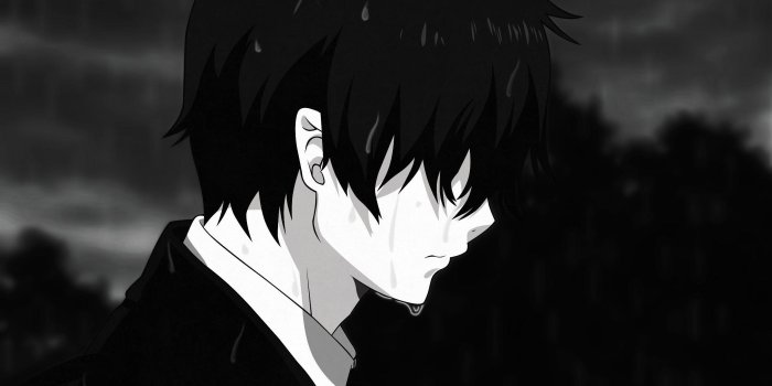 2560x1440 Sad Emo Boy Anime Wallpapers