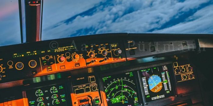736x1103 Iphone Cockpit View Wallpaper Hd