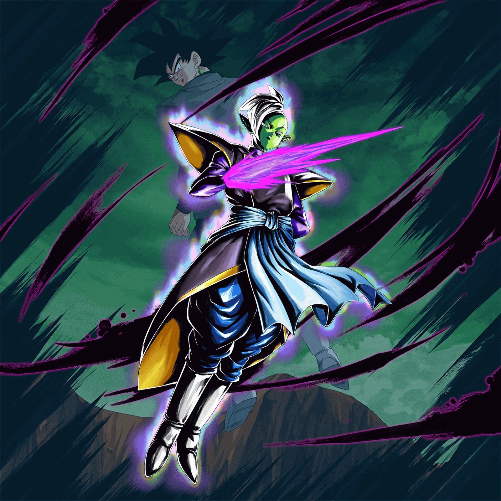 2048x2048 Zamasu Art Wallpaper 2K : r