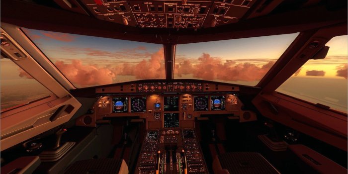1922x1082 Airplane wallpaper, Airbus a380 cockpit