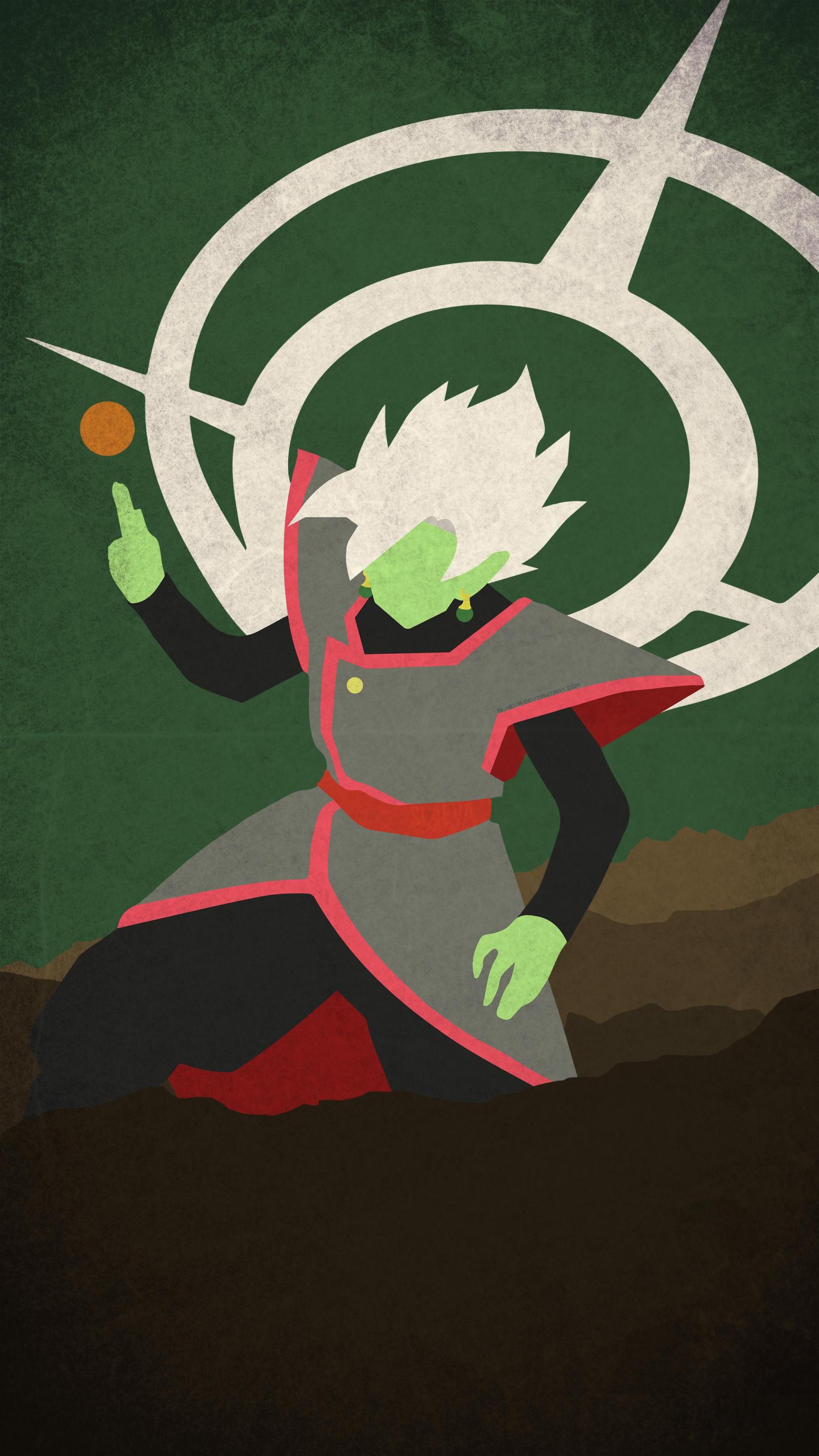 2160x3840 Merged Zamasu Minimal Mobile Wallpaper