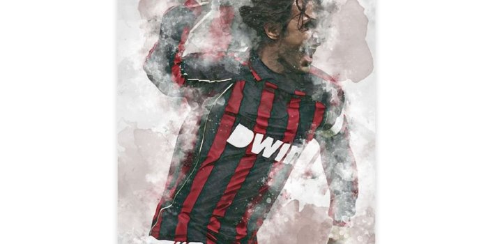 1600x1600 Football Player Paolo Maldini Art Star