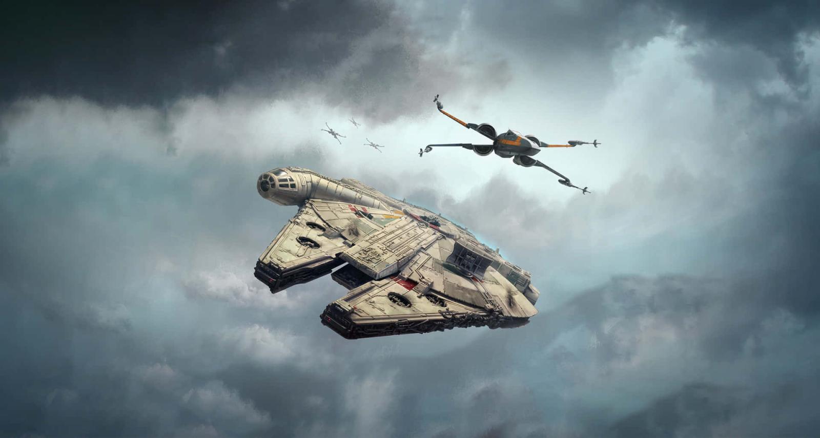 1920x1026 X-Wing Fighter Wallpaper