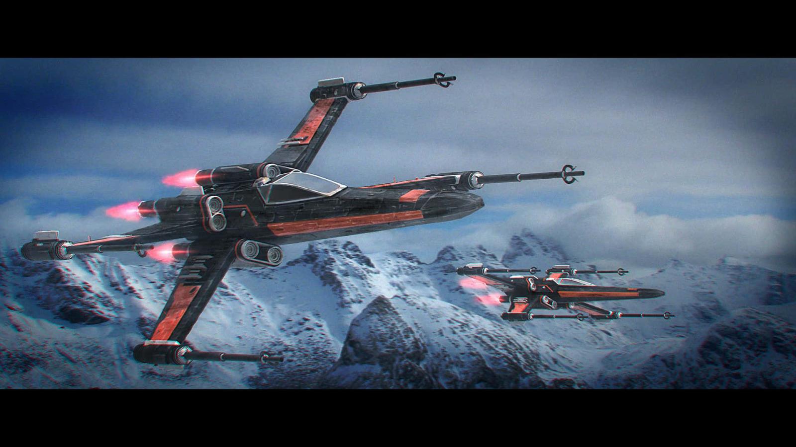 1920x1080 Download The X-Wing Fighter Takes to