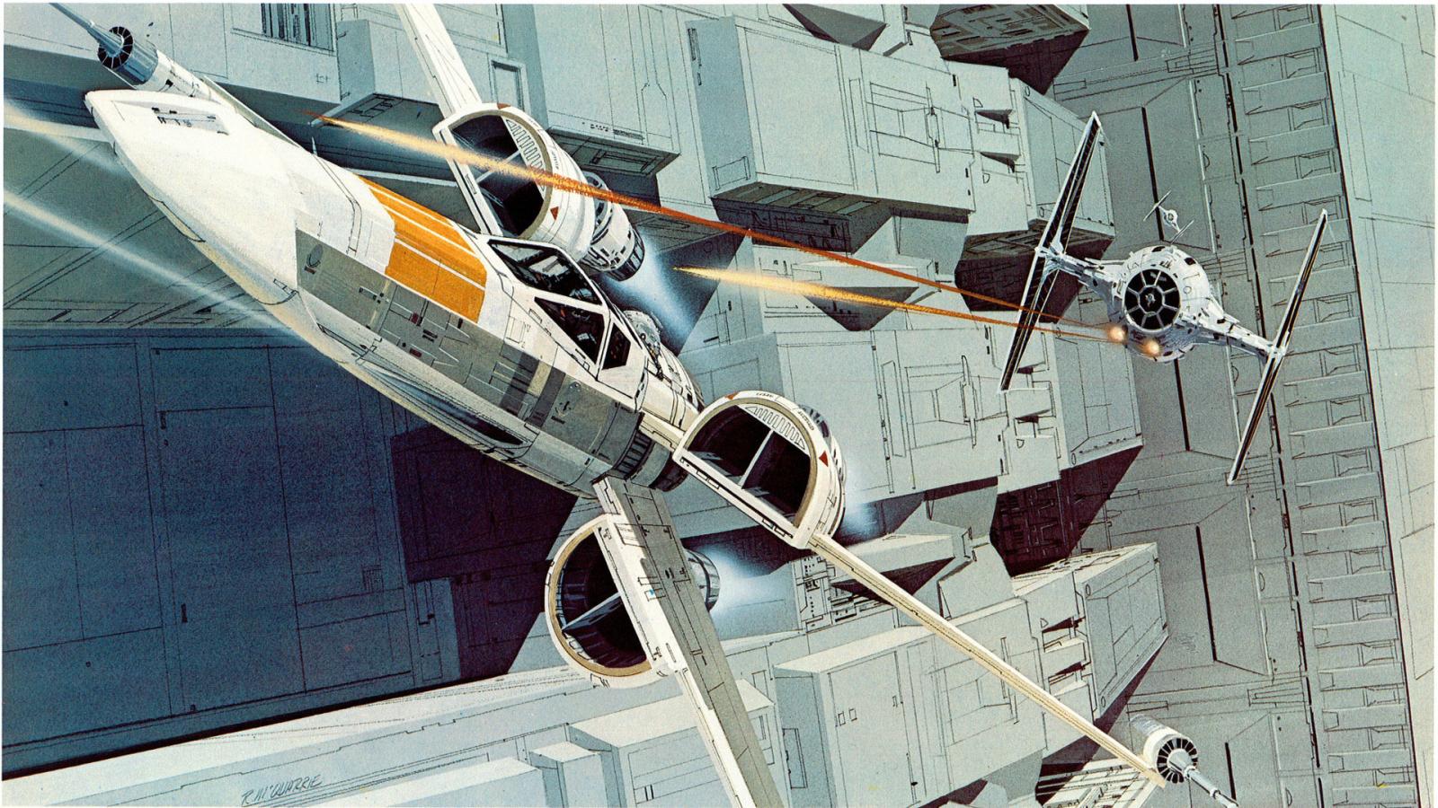 1920x1080 X-Wing Concept Art By Ralph McQuarrie