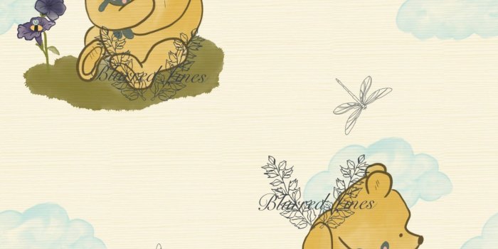 1500x1500 Pooh Wallpaper - Etsy