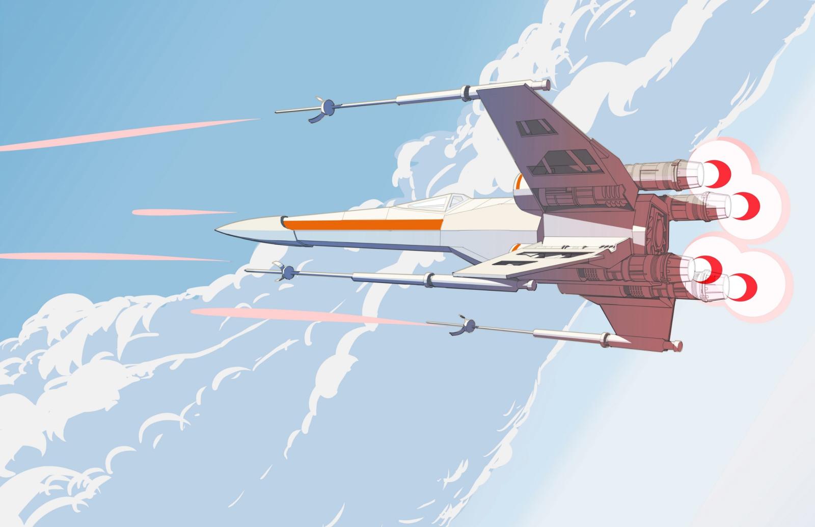 2560x1657 Star Wars X Wing Wallpaper - Resolution