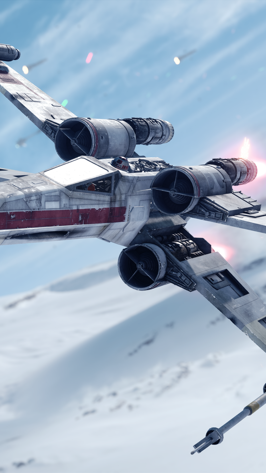 1080x1920 X-wing Starfighter Wallpaper 4K, Star