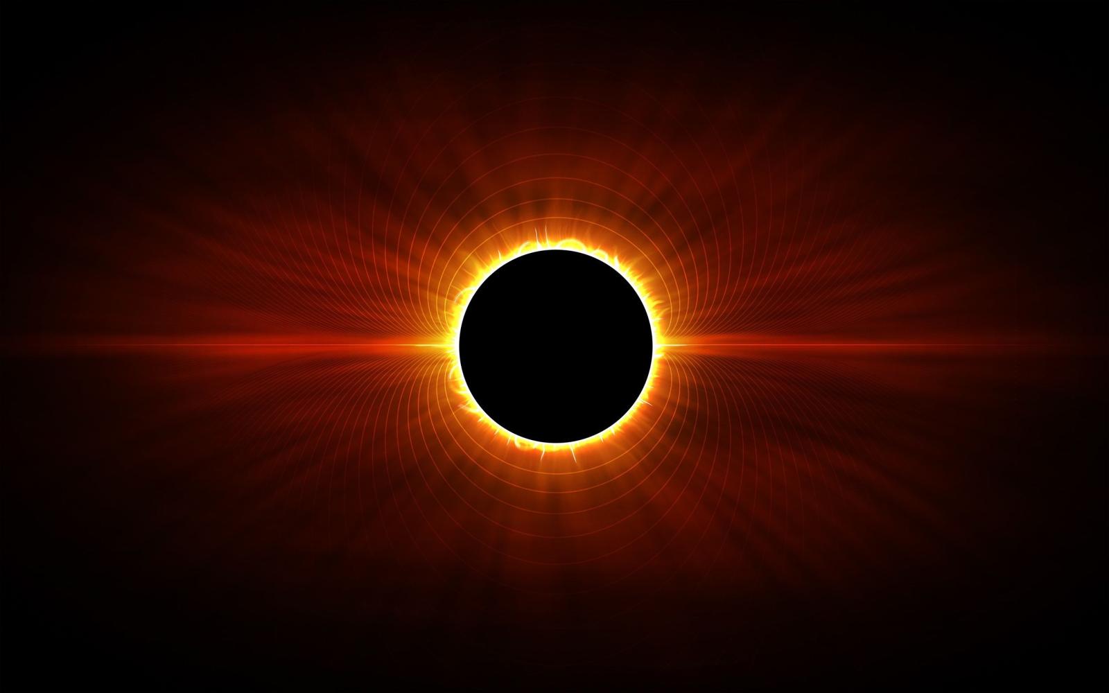 2560x1600 HD Solar Eclipse Wallpaper UK - Live