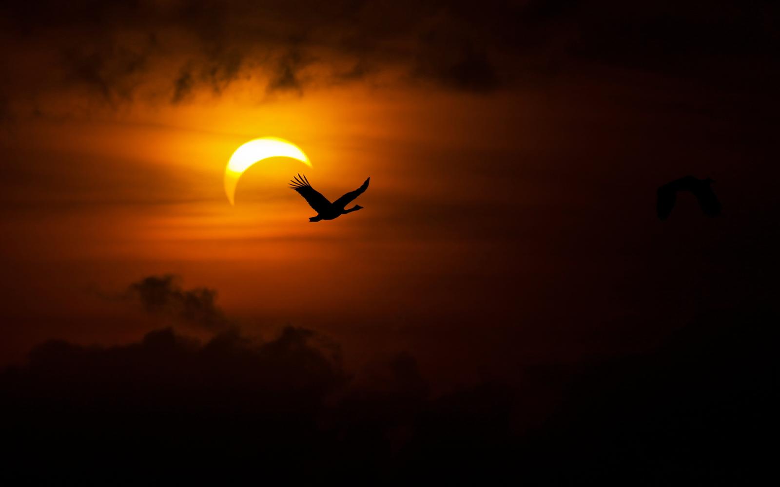 3840x2400 Nature Solar Eclipse 4k Ultra HD Wallpaper