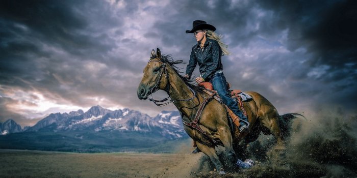 1920x1200 Download Cowgirl Photography Horse