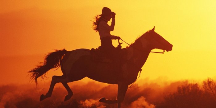 1920x1440 Download Woman Cowgirl HD Wallpaper