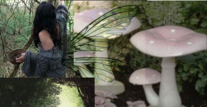 676x1200 Fairy Core Wallpaper Collage