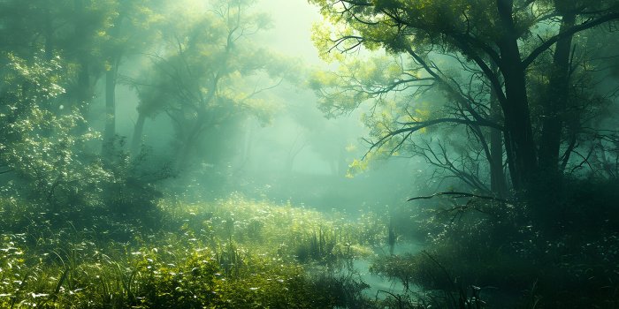 1536x864 Fairycore Misty Forest Desktop