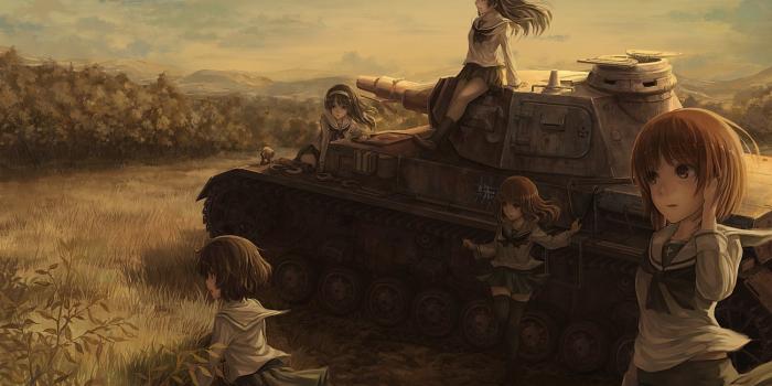 1500x1114 Tank Anime Girls Und Panzer Wallpaper