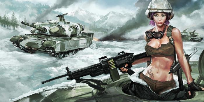 1920x1200 photo | picture | tanks, Tank, Anime