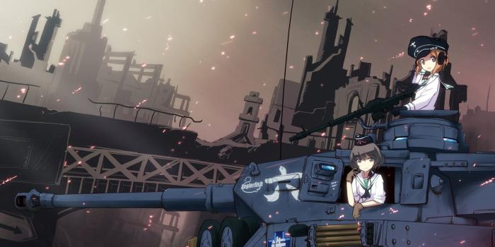 1800x1200 Download Anime Girls Und Panzer Wallpaper