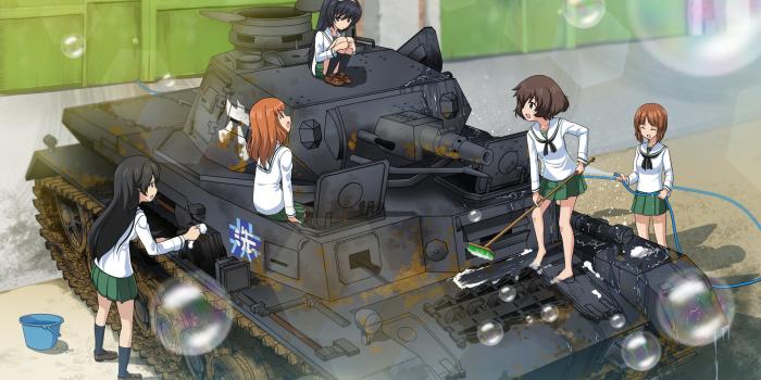 1920x1080 Washing the tank : r/GIRLSundPANZER
