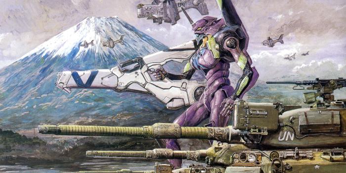 3600x2327 Photo Neon Genesis Evangelion Tanks