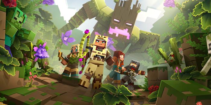 2048x2048 2048x2048 Minecraft Dungeons Jungle