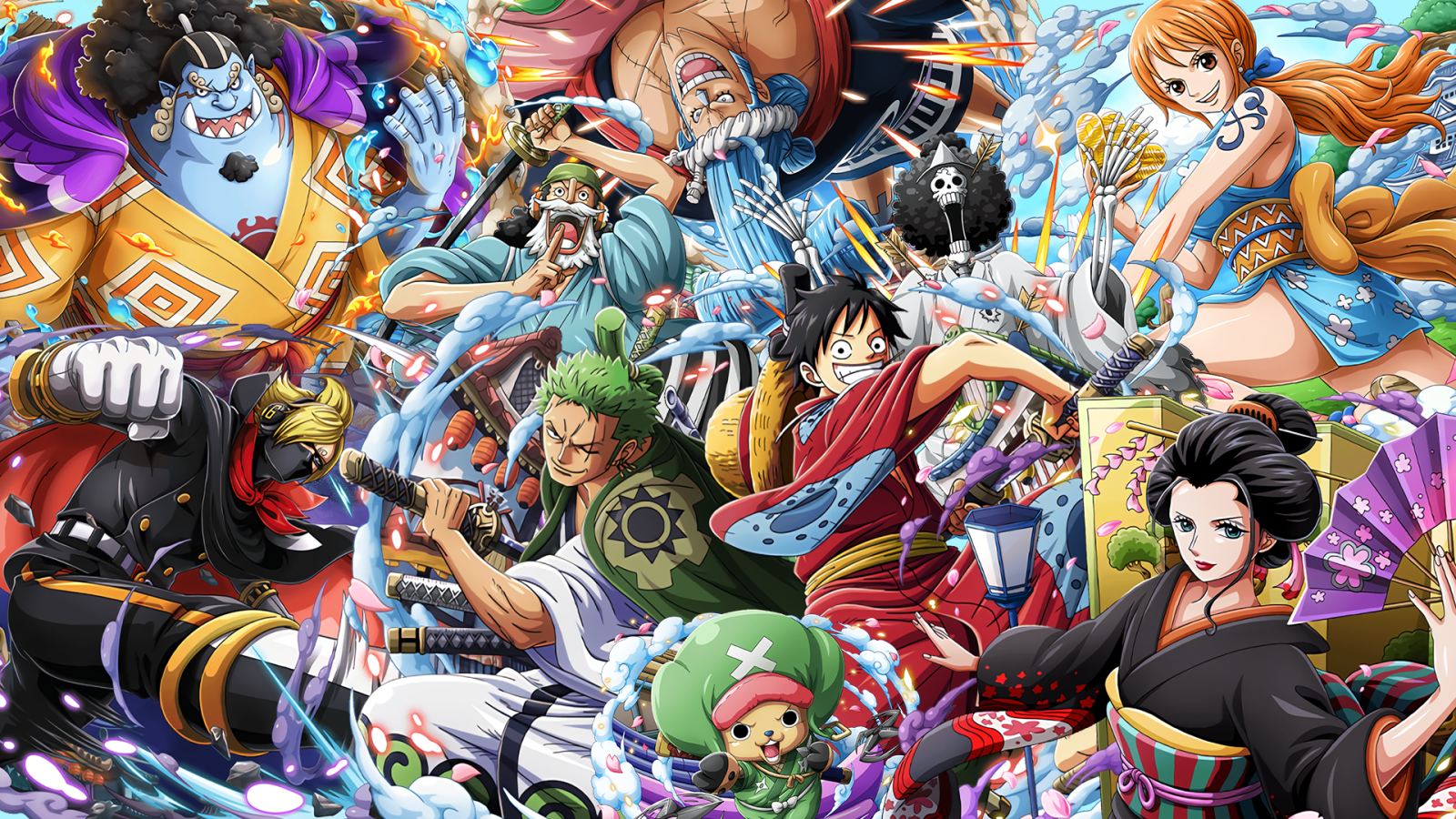 1920x1080 Wano Straw Hats HD Wallpaper (Updated