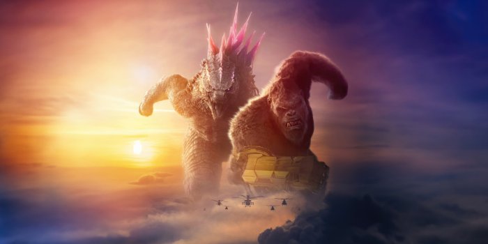2048x1152 Godzilla x Kong textless wallpapers