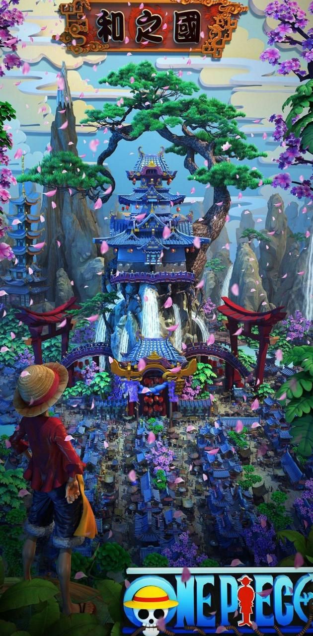 630x1280 one piece wano wallpaper by j03yb0y21