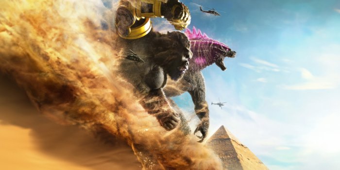 2048x1152 Godzilla x Kong textless wallpapers