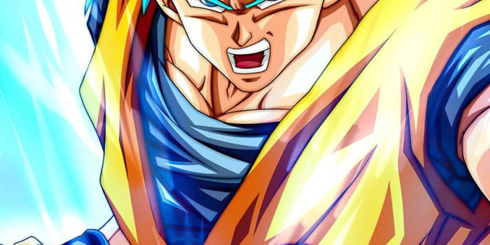 887x1920 Blue Saiyan Son Goku iPhone Wallpaper