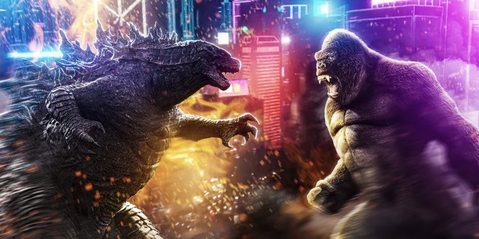 3840x2550 Godzilla vs Kong wallpaper all of you