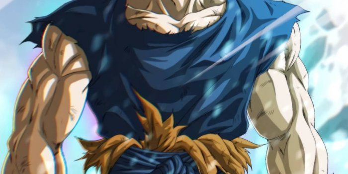 1080x1920 Goku Blue Saiyan Form DBZ 4K Wallpaper