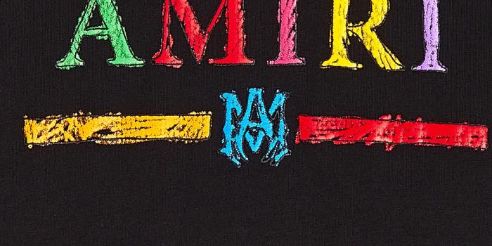 1094x1237 Crayon Sketch cotton jersey T-shirt in