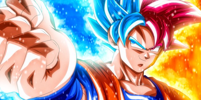 3840x2160 Goku Wallpaper 4K, Super Saiyan Blue