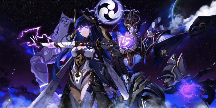 5120x2880 Raiden Shogun & Scaramouche Wallpapers