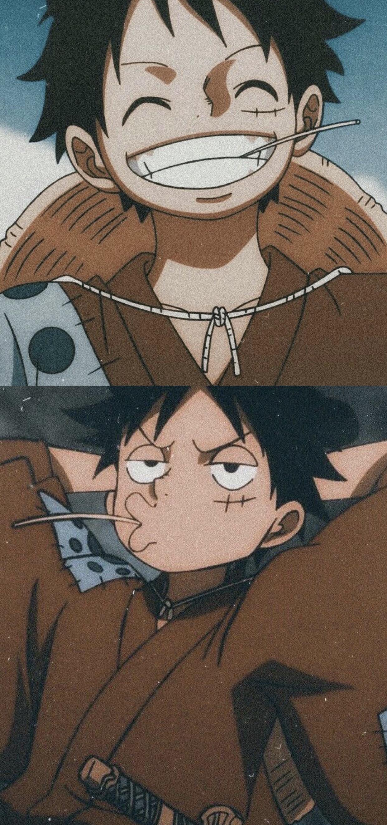 1242x2643 mashing up some pics of wano luffy