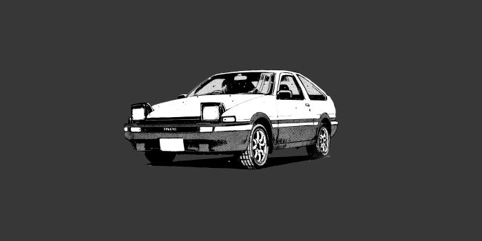 3840x2160 Initial D Toyota AE86 Toyota Trueno #4K