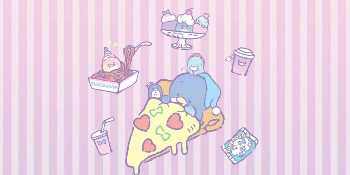 1440x1920 Download free Tuxedo Sam Pink Pizza Bed